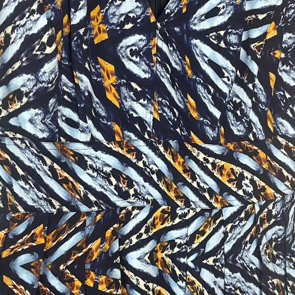 RESS  PLEATED BELL SKIRT‎ AMYLINE  DRESS SIZE 8 - Picture 4 of 12